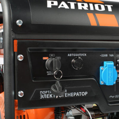Электростанция бензиновая PATRIOT GP 8210 AE с возможностью автоматизации